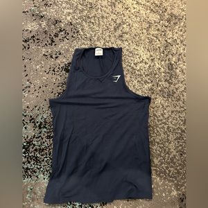 Gymshark navy blue tank top
